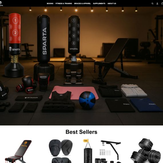 Custom Shopify E-Commerce Website