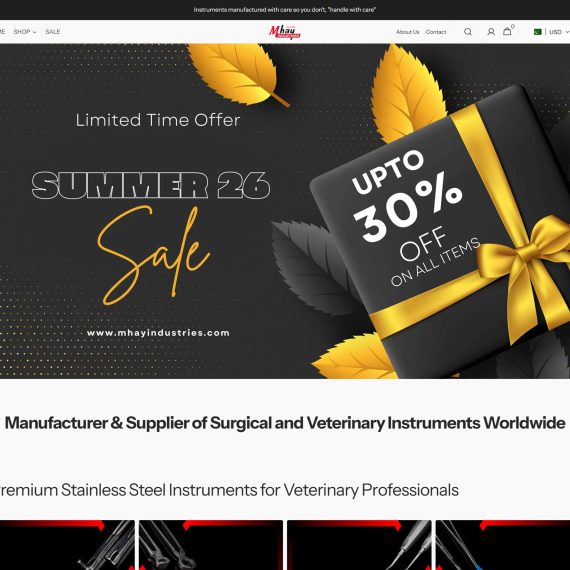 Shopify Store Development Project | Custom E-Commerce Store by HA MEDIA